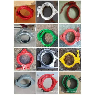 Concrete Pump Clamp Coupling with Four Bolts